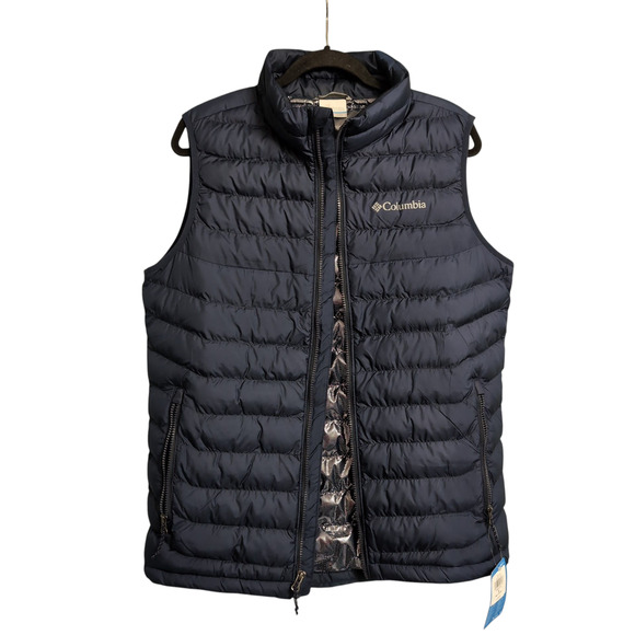 Columbia Men's Powder Lite II Insulated Puffer Vest Navy Blue Size M - Picture 3 of 11